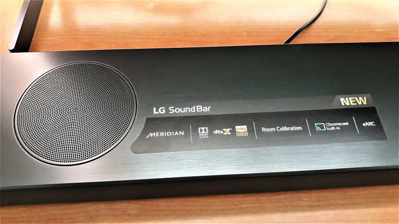 LG SN9YG, barra de sonido con Meridian Audio y funciones de sobra