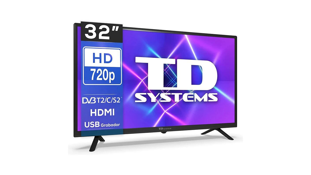 TD Systems - Televisores 32 Pulgadas Led, 3 años de garantía - K32DLC16H  Modelo 2022 : : Electrónica