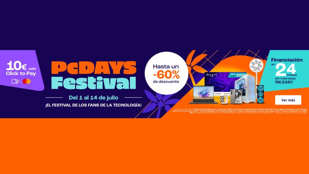 ofertas pcdays pccomponentes