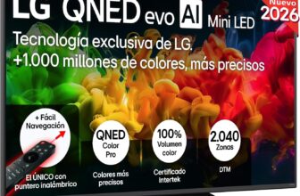 LG 55QNED816QA, de gama alta, accesible y casi sobresaliente