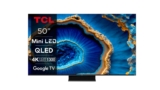 TCL 50C805, QD-MiniLE, QLED, Atmos, Vision y más a precio mínimo